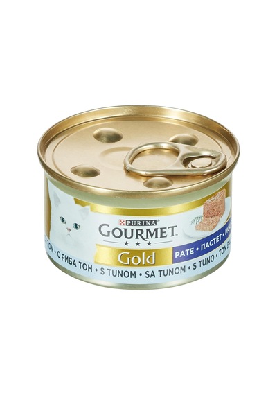 Gold Kıyılmış Ton Balıklı Yaş Kedi Maması, Yetişkin Kediler 24 X 85 Gr