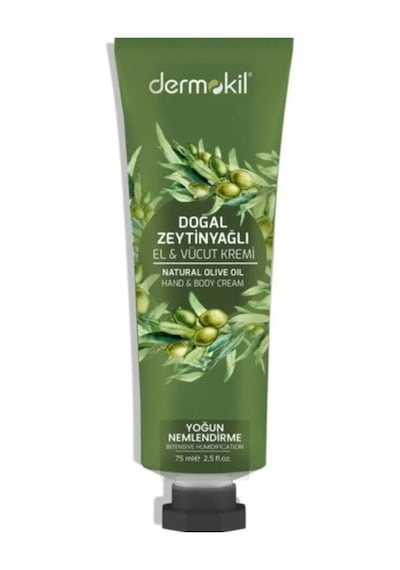 Dermokil Doğal Zeytinyağı El ve Vücut Kremi 75 ML