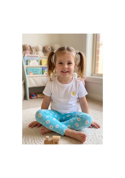 Fuar Baby Pamuklu Esnek Bebek Ve Çocuk Taytı - 9 Ay - 5 Yaş Mavi