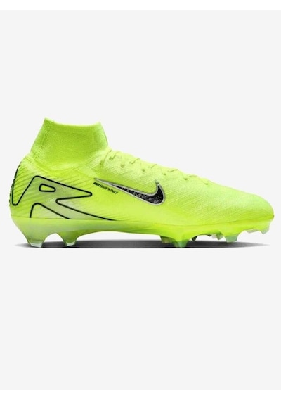 Nike Zm Superfly 10 Elite Fg Erkek Çim Zemin Kramponu Neon Yeşil