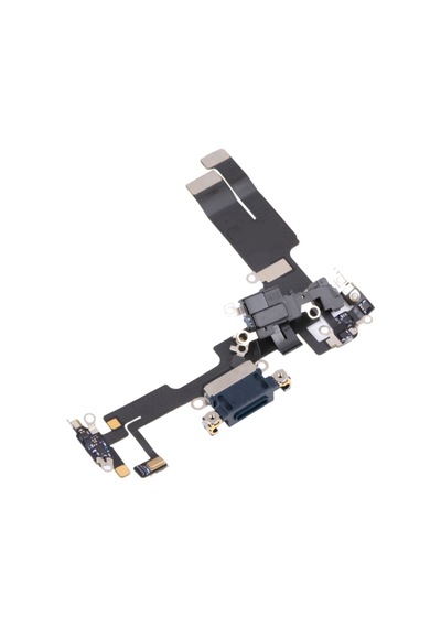 Teknonet Apple Uyumlu iPhone 14 Filmli Şarj Soketi - Mavi -