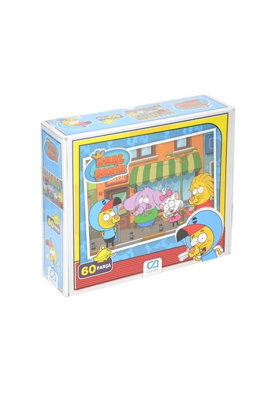 5095 Ca Games. Kral Şakir - 60 Parça Puzzle - 3 Yaş
