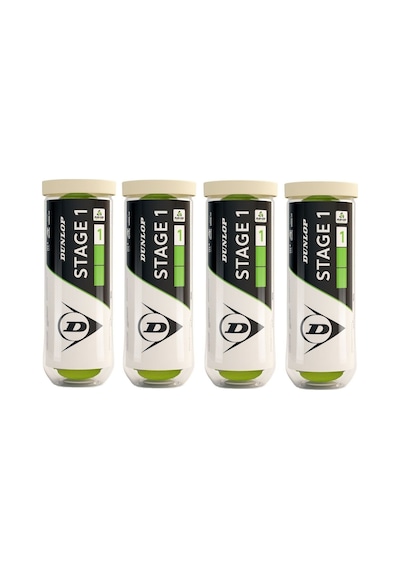 Dunlop Tb Stage 1 Green 3'lü 4 Kutu Çocuk Tenis Topu
