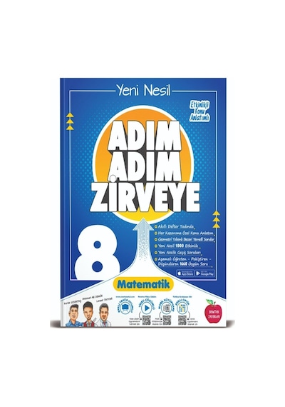 Newton 8. Sınıf Adım Adım Zirveye Matematik Etkinlikli Soru Bankası