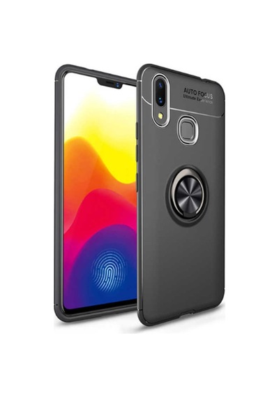 Huawei Y7 Prime 2019 Kılıf Yüzüklü Magnetli Ravel Case