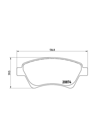 Brembo P68034 On Fren Balatasi 410601241r 410608713r 7701206044