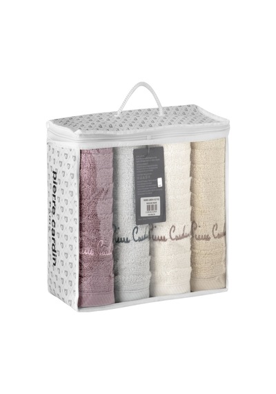 Pierre Cardin 4'lü Banyo Havlusu Wave