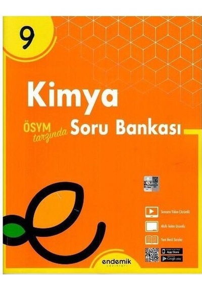 9.Sınıf Kimya Soru Bankası- Endemik Yayınları