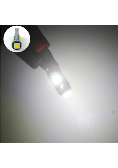12v T5 Led Ampul Oto Kilometre Gösterge Kadran Ambians Aydınlatma