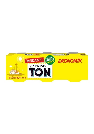 Dardanel Ekonomik Ton Balığı 3 x 80 G