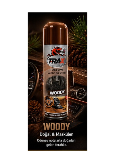 Parfümlü Torpido Bakım Ve Parlatıcı Sprey Woody