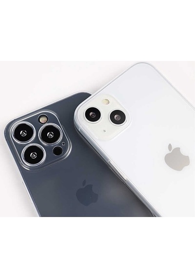 Apple Uyumlu iPhone 13 Kılıf Zore Blok Kılıf Renksiz