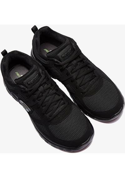 Skechers Burns - Agoura Erkek Siyah Spor Ayakkabı 52635 Bbk Siyah