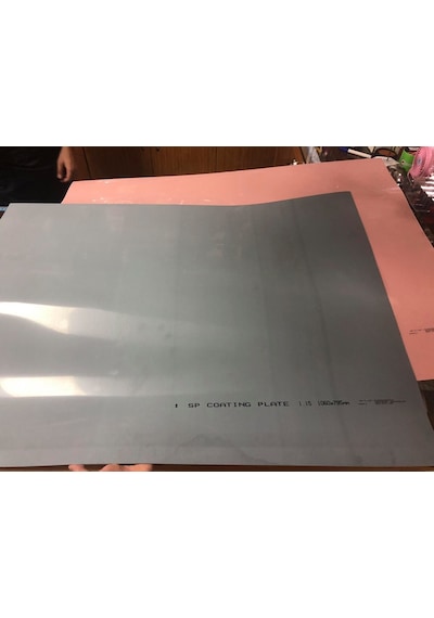 1060X795Mmx1.15Mm 2 Adet vernikli Transfer Plaka Varnishing Plate
