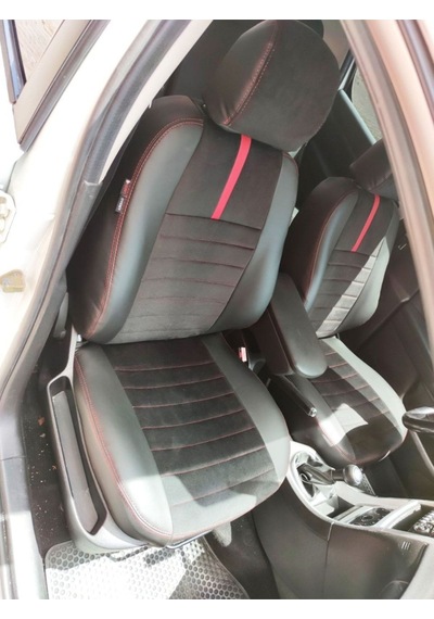 Peugeot 307 2001 2008 Arası Uyumlu Arka Sırt Arka Oturma 2+1 Oto Koltuk Kılıfı