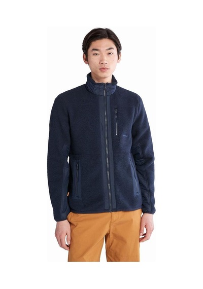 Timberland Mix Media Sherpa Erkek Ceket - Tb0a24cy4331-54 Koyu Mavi