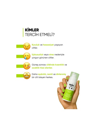 Mia Klinika Pantenol Bal Ve Cicalı Pürüzsüzleştirici Işıltı Veren Nemlendirici Yüz Maskesi 50 ML