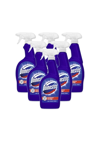 Domestos Çamaşır Suyu Katkılı Çok Amaçlı Hijyenik Sprey 6 x 750 ML