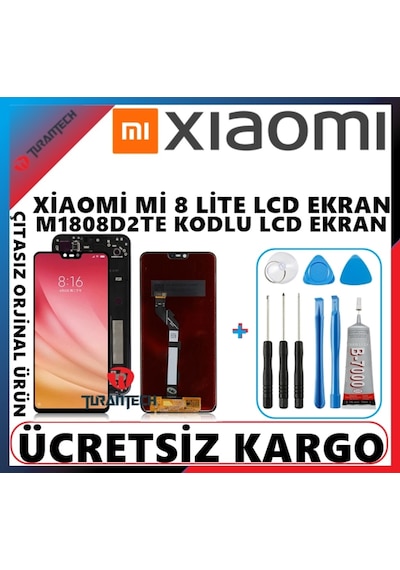 Xiaomi Mi 8 Lite Lcd Ekran+Dokunmatik (549430633)