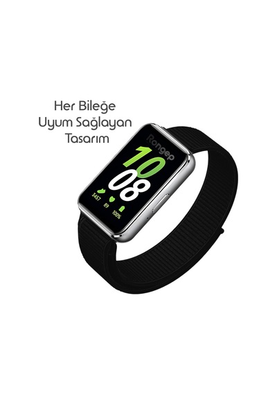 Samsung Galaxy Fit 3 İle Uyumlu Hasırlı Kumaş Kordon Terleme Yapmayan Cildi Tahriş Etmeyen Nefes Alabilir Yapılı Kademeli Cırt Cırt Tasarımlı Deformasyona Dayanıklı Rahat Kayış Çok Renkli Samsung Galaxy Fit 3 İle Uyumlu Hasırlı Kumaş Kordon Terleme Yapmayan Cildi Tahriş Etmeyen Nefes Alabilir Yapılı Kademeli Cırt Cırt Tasarımlı Deformasyona Dayanıklı Rahat Kayış Çok Renkli
