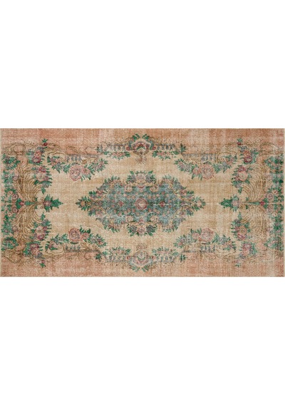 Prensip Ve Efsane Eskitme Vintage Halı 149 X 277 Cm 10216