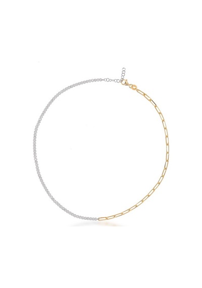 Cosar Silver 925 Ayar Suyolu Kolye Gold