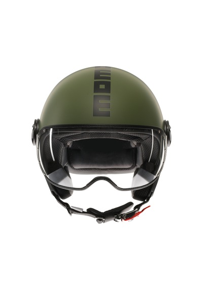 Momo Kask/ Fgtr Classıc Mono Matt Mılıtary Green/black Çok Renkli