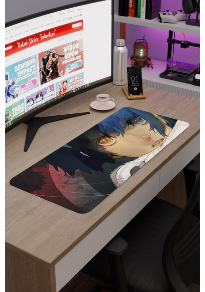 Metaphor: Refantazio Dikişli Kauçuk Oyuncu Mousepad V4 - 70x30 Xl Gaming Mouse Pad