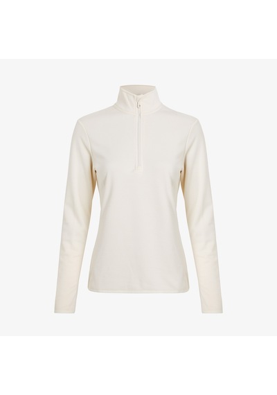 Mckinley Andrea Half Zip Uzun Kollu Kadın Krem Üst 424810 Krem