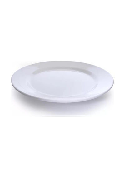 Emr Melamin 6 Lı Servis Tabak - 25 Cm. Servis Tatlı Tabağı