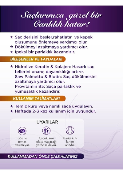 Cpiana Saç Bakım Kompleksi - Dökülme Karşıtı & Yoğun Bakım Argan Yağlı 130ml