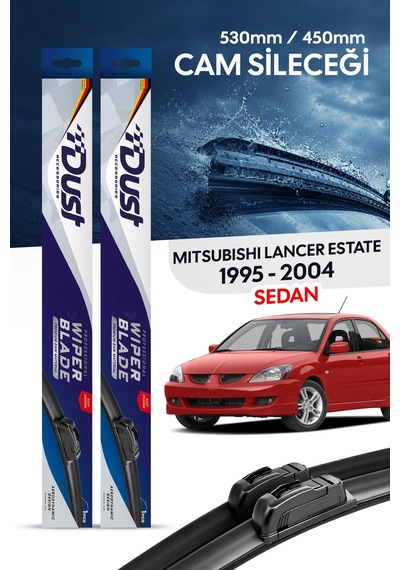 Mitsubishi Lancer Sedan Silecek Takımı 1995-2004 Uyumlu 530mm/450mm