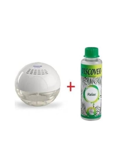Discover Sihirli Küre Hava Temizleme Makinesi Işıksız + Solüsyon Relax 150 ML