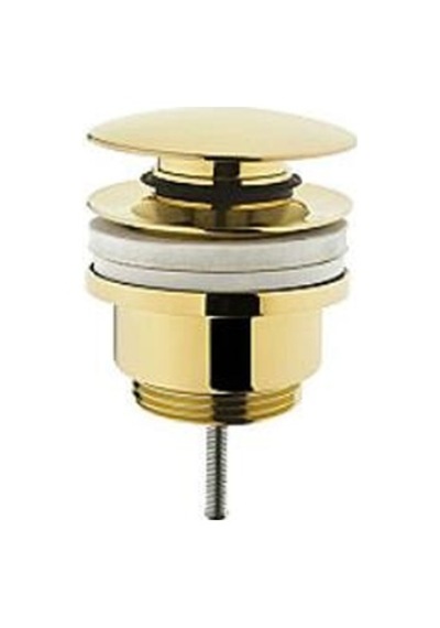 Vitra Origin Basmalı Lavabo Süzgeci A4514974 Evrensel - Yuvarlak - Soft Altın