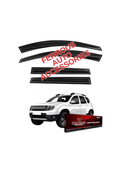Dacia Duster Ferrous Cam Rüzgarlığı 4lü Set 2010 2017