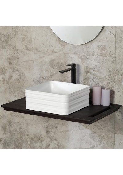 Fm-2325 Siyah Lavabo Bataryası Renkli