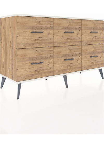 Kronos Konsol 6 Çekmeceli 132x59x83 Çam-aytaşı/çam Aytaşı/çam Kronos Konsol 6 Çekmeceli 132x59x83 Çam-aytaşı/çam Aytaşı/çam