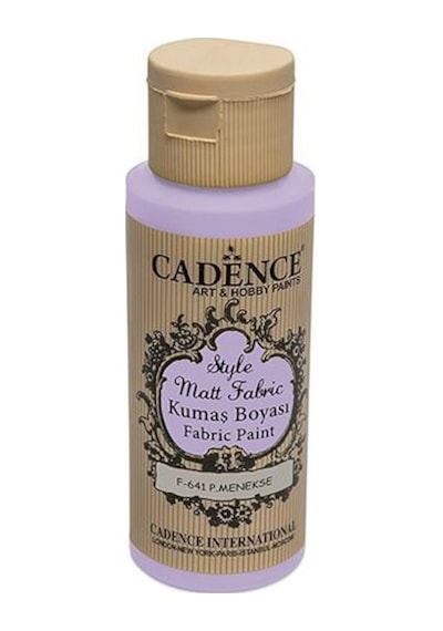 Cadence Sytle Matt Kumaş Boyası 59 ML F-641 P.Menekşe