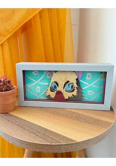Dükkan Design Inosuke 3d Led Aydınlatma - 16 X 26 Sarı
