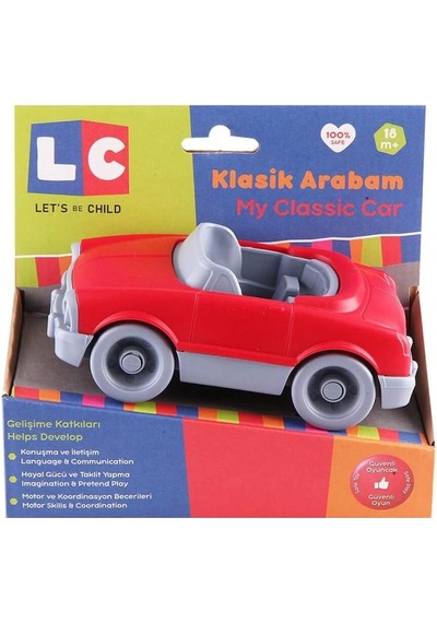 Mey İthalat 30780 Klasik Arabam +18 Ay Sarı