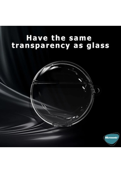 Microsonic Huawei FreeBuds 4 Kılıf Transparent Clear Soft