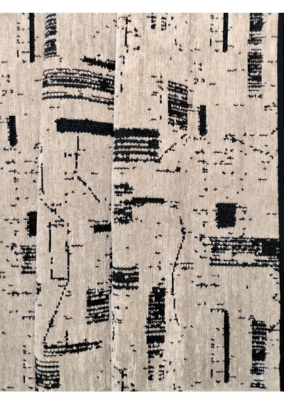 Çam Halı Bodrum Bdr 114 Bej Özel Latex Kaymaz Tabanlı Kilim