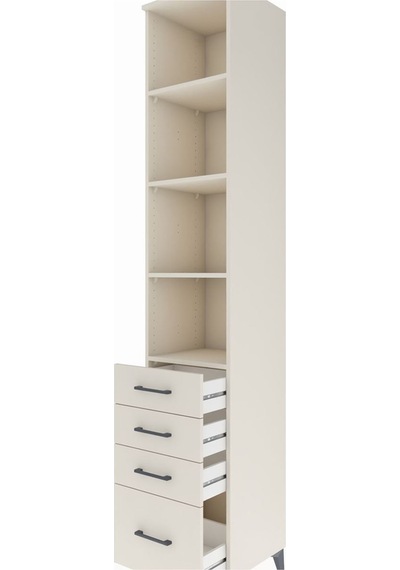 Hyperion Dolap 4 Raflı 4 Çekmeceli 44x44x243 Aytaşı-aytaşı Aytaşı