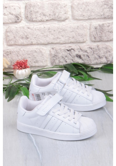 Fort Cool Star Rahat Esnek Sneaker Çocuk Spor Ayakkabı Beyaz