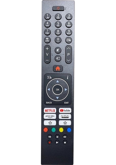 Geylani Vestel Uyumlu Youtube Netflix Prime Video Twitchtuşlu-smart Tv Kumanda Lcd 12359