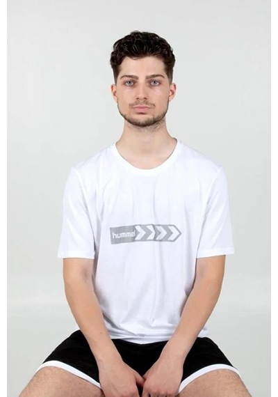 Hummel Armın Coton Basıc Logo T-shırt S/s Siyah Baskılı T-shırt Beyaz Hummel Armın Coton Basıc Logo T-shırt S/s Siyah Baskılı T-shırt Beyaz