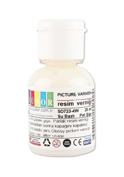 Resim Verniği Su Bazlı 25 Ml Sd723-4w
