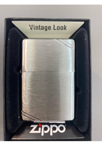 Zippo Çakmak -230 Vıntage Br Fın Chrom 5 Numara Gri