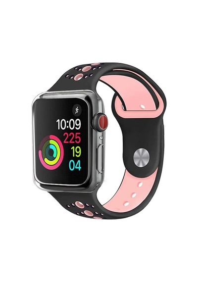 Ally Apple İwatch 44mm 360 Koruma Ultra Slim Silikon Kılıf- 5775