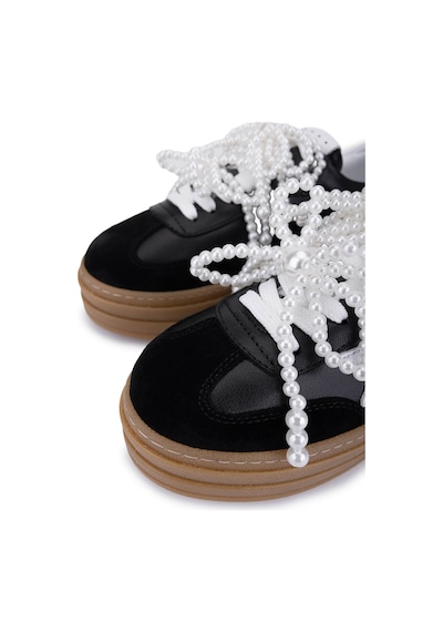 Tamer Tanca Kadın Siyah Sneakers & Spor Ayakkabı 1116 128-1 Bn Ayk Sk25-26 Sıyah